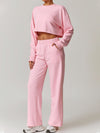 ZASUWA Female Split Backless High-waisted Casual Loose Tracksuit