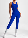 ZASUWA Female Zipper Hollow Out Jumpsuit