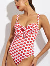 ZASUWA Female Print Mesh 2-Pieces Swimwear