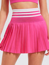 ZASUWA Female Contrast Color Quick Dry 2 in 1 Tennis Skirts