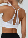 ZASUWA Female U Collar Hollow Out Beautify Back Sports Bras