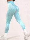ZASUWA Female Leopard Print Scrunch Bum Legging