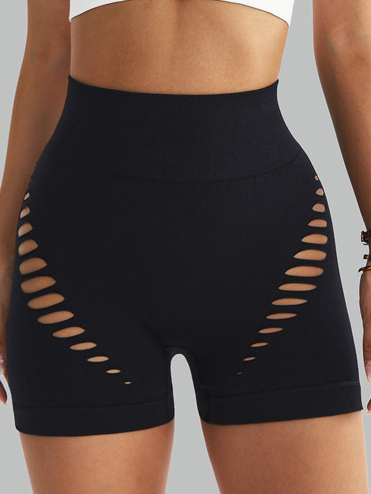 ZASUWA Female Hollow Out Quick Dry Shorts