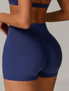 ZASUWA Female Solid Color Push Up Design Booty Shorts