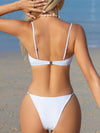 ZASUWA Female Sexy Solid Color Bikini Set