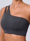 ZASUWA Female Solid Color Tailoring Backless Quick Dry Sports Bras