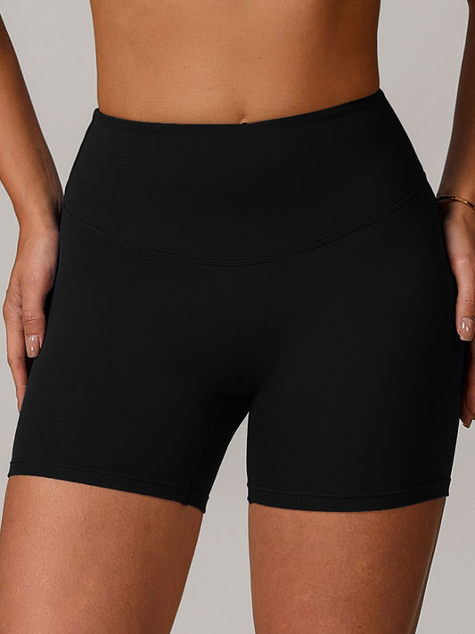 ZASUWA Female Solid Color Push Up Design Booty Shorts