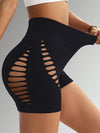 ZASUWA Female Hollow Out Quick Dry Shorts