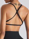 ZASUWA Female Cross Beautify Back Adjustable Strap Sports Bras