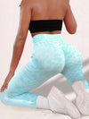 ZASUWA Female Leopard Print Scrunch Bum Legging