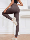 ZASUWA Female Hip-lift Seamless High-waisted Elastic tight Leggings
