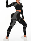 ZASUWA Female Scrunch Bum Seamless Elastic Tight Quick-dry Tracksuit