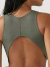 ZASUWA Female V-neck with Chest Pads Elastic Tight Tanks