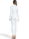 ZASUWA Female Trendy Zipper Jumpsuits