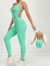 ZASUWA Female Cross Back Scrunch Bum Adjustable Straps Jumpsuit