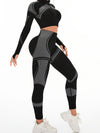 ZASUWA Female Scrunch Bum Seamless Elastic Tight Quick-dry Tracksuit
