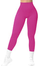 ZASUWA Female Seamless Ribbed Solid Color Quick-dry Leggings