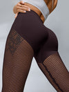 ZASUWA Female Sexy Fishnet Scrunch Bum Leggings