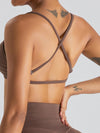 ZASUWA Female Cross Beautify Back Adjustable Strap Sports Bras