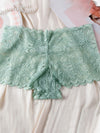 ZASUWA Female Sexy Solid Color Lace Panties