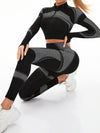 ZASUWA Female Scrunch Bum Seamless Elastic Tight Quick-dry Tracksuit