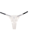 ZASUWA Female Sexy Flower Lace Mesh T-back Panties