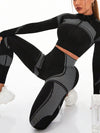 ZASUWA Female Scrunch Bum Seamless Elastic Tight Quick-dry Tracksuit