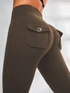 ZASUWA Female Pocket Scrunch Bum Leggings
