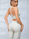 ZASUWA Female Sexy Sheer Mesh Push Up Hip-lift Tracksuit