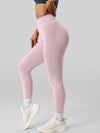 ZASUWA Female Quick-dry Seamless Hip-lift Scrunch Bum Leggings