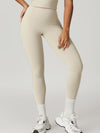 ZASUWA Female High-waisted Hip-lift Quick Dry Elastic Tight Scrunch Bum Leggings