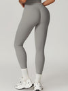 ZASUWA Female High-waisted Hip-lift Quick Dry Elastic Tight Scrunch Bum Leggings