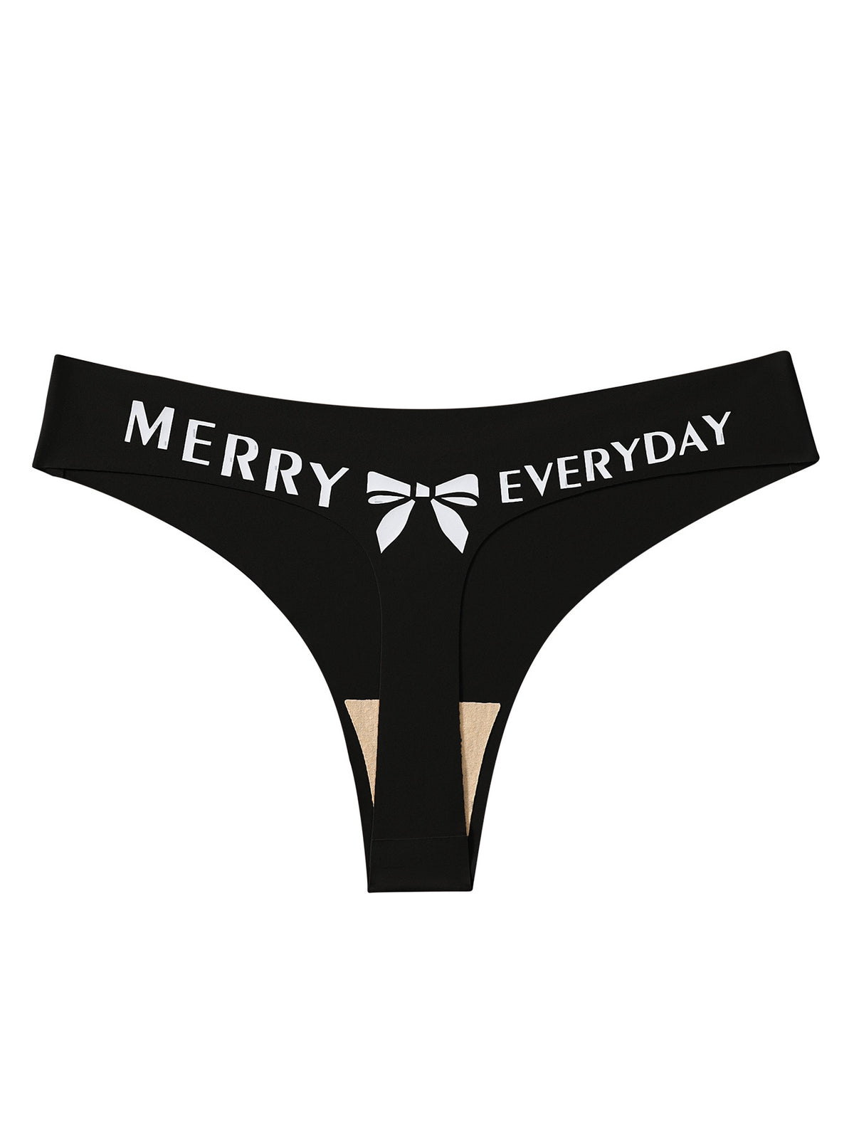 Sexy Bow Print Panties