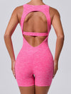 ZASUWA Female Backless Hip-lift Romper
