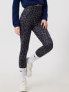 ZASUWA Female Fleece Leopard Print Leggings