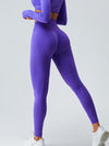 ZASUWA Female V-shape Waist Scrunch Bum Leggings