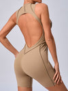 ZASUWA Female Sexy Backless Quick-dry Romper