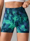 ZASUWA Female Sexy Hot Tie-dye Hollow Out Shorts