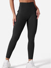 ZASUWA Female Deep V Back Pocket Cargo Leggings