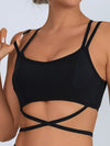 ZASUWA Female Cross Back Quick Dry Sports Bras