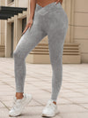 ZASUWA Female Denim Scrunch Bum High-rise Leggings
