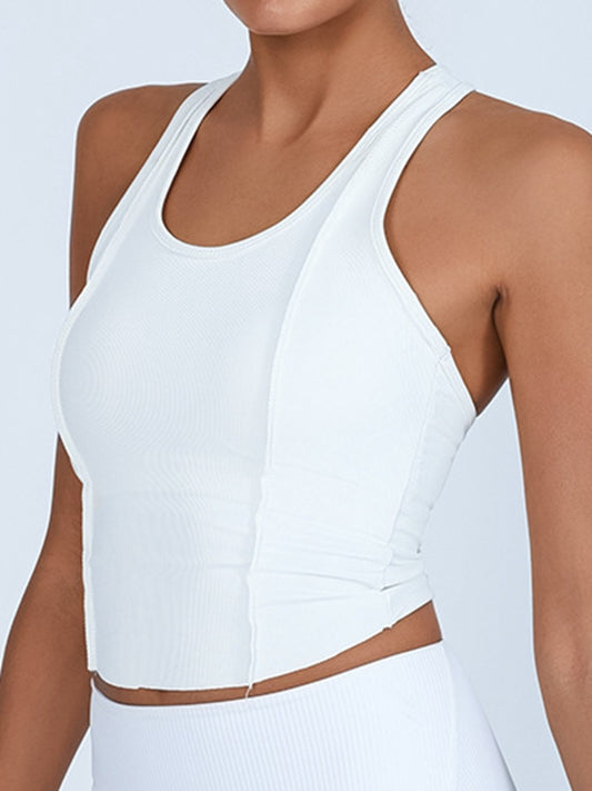 ZASUWA Female U Collar Backless Tank