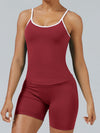ZASUWA Female Stripes Seamless High-rise Tracksuit