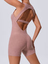 ZASUWA Female Backless Hip-lift Romper