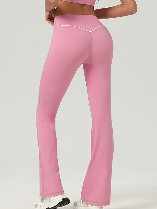 ZASUWA Female Flare V-shape Waist High-waisted Leggings