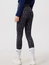 ZASUWA Female Fleece Leopard Print Leggings