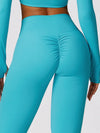 ZASUWA Female Scrunch Bum High-rise Leggings