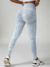 ZASUWA Female Denim Scrunch Bum High-rise Leggings