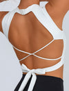 ZASUWA Female Beautiful Back Bow-knot Quick Dry Sports Bras