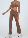ZASUWA Female Flare Cutout Jumpsuit